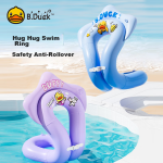B.Duck Little Yellow Duck Children's Swimming Ring Underarm Inflatable Special Shaped Ring Swimming Equipment Beginner Anti-rollover Lifebuoy - Image 2