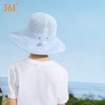 361° children's sun hat for boys and girls outdoor play sports anti-ultraviolet sunshade fisherman hat - Image 5