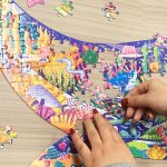 BANGSON Irregular Jigsaw Puzzle Advanced Children's Toys Boys Girls Children's Day Gift 6 Years Old + Blue Whale - Image 7