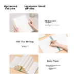 Deli quick-drying gel pen set Matcha green to improve the appearance of fluorescent pen gel pen straight liquid pen ST head student brush pen set 6 pieces/box 33867 - Image 9