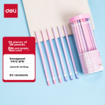 Snow White (snowhite) direct liquid fountain pen free ink capsule quick drying large capacity primary school students EF small bag tip calligraphy practice FP801A + FP801B erasable blue 6 pieces