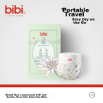 Bibi Royal Luxury Soft Mini Diapers M Size 26 Pieces (6-11kg) Diapers Ultra-thin Breathable Night Use Portable Pack [Brand Direct Supply Safe Quality]
