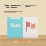 Juvenile companion folder 10 pieces A4 transparent pull rod folder folder pull rod clip water drop clip data book resume prenatal examination report storage clip paper test paper clip taro mashed mochi 10 pieces - Image 7