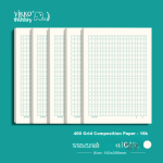 [Lowest price on the whole network] KOKUYO Tyakasha Takasha joint wireless binding notebook 8mm dotted line A5/40 sheets 5-book set WSG-NB3MA54-3 - Image 3