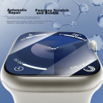 CangHua [two pieces] suitable for Apple Watch protective film iWatch S9/8/7 curved full screen hydrogel soft film non-tempered film [45mm] - Image 6