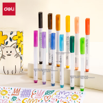 Deli 0.7mm black push gel pen refill office student fountain pen refill 20 pcs/box office supplies