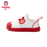 Babudou children's shoes kindergarten indoor shoes children's spring toddler shoes boys white shoes girls baby shoes pink 26 - Image 6