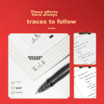 Deli sticky notes sticky notes easy to tear and take notes 400 sheets 76mm*101mm BT252 - Image 4