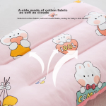 9i9 baby pillow children's pillow pillow core comfort pillow pure cotton bean velvet double-sided washable 50*30A209 - Image 3