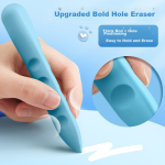 Faber-castell [lowest price on the whole network] eraser eraser sketch special super clean eraser drawing student eraser large white 3 pieces 187151 children's children's day gift - Image 6