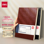 Deli [Super Hot Style] Folder Board Clip Writing Pad Student Test Paper Data Folder Poetry Recitation Board Pad Morandi Color File Storage Color Random 72641 - Image 11