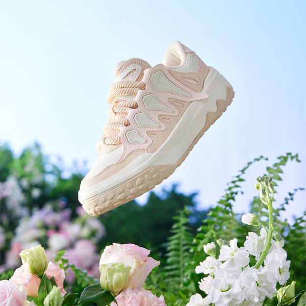 361° sports shoes for women spring leather retro couple sneakers for women 682516610-1