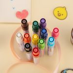 Shachihata Artline Office Student Paint Pen Marker Pen Recording Signature Pen Big Head Pen Round Head 2.3mm Black EK-400XF - Image 8