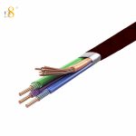 D8 TYPE-C fast charging leather short data cable 3A charging cable Huawei mate20/Xiaomi/Samsung brown 15cm - Image 4