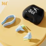 adol ASUS a bean wireless Bluetooth headset semi-in-ear suitable for Apple Xiaomi Huawei AS-UI orange white - Image 9