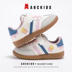 ABC KIDS children's shoes for boys and girls all-match white shoes sports shoes children's lightweight German training shoes casual shoes 3064 white powder blue 29 - Image 7