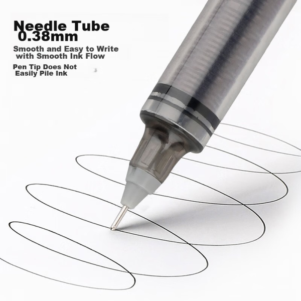 KACO Jingdian Subject Ⅱ Press neutral pen high value student exam brush pen 0.5 black quick-drying signature pen water pen carbon pen press ballpoint pen 4 sets