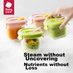 Babycare upgraded baby food pot baby milk pot children's frying pan non-stick pan multi-function frying pan - Yuanliqing - Image 7