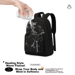 361° Backpack Travel Waterproof Large Capacity Business Travel Men and Women's Backpack Outdoor Mountaineering Bag Black - Image 8