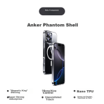 ANKER Anker transparent case suitable for iPhone16 magnetic Magsafe charging anti-fall ultra-thin high-end simple protective cover for men and women - Image 9