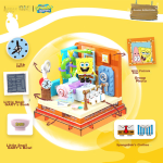 AREA-X Brick Area SpongeBob SquarePants Series Box Building Block Toy BOX Assembled Birthday Gift Pineapple House AB0023 - Image 3