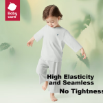 Babycare children's pajamas, thin baby home clothes set [Spring and Summer] Bota light pink 110 - Image 2