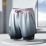 361° sports fitness yoga pants women's summer thin cycling outdoor running shorts hip lift slim short five-point shark pants - Image 10