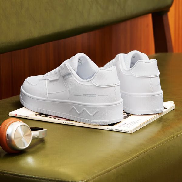 361° sports women's shoes spring and summer breathable couple thick bottom heightening small white casual shoes female 682426611-2
