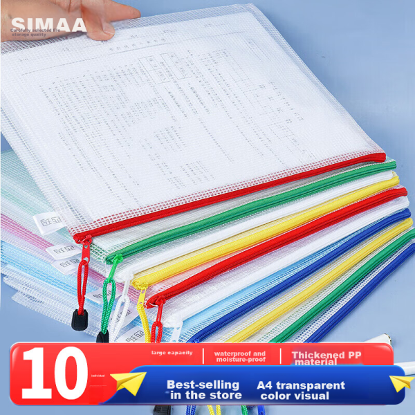 Snow White PVR-155 straight liquid ballpoint pen mixed color pack 8 black 2 blue 2 red student bullet signature pen special pen for examination 0.5mm 12 pieces/box