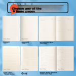 Dr. Dolly 3 books 16k22 sheets of math homework paper (with dots) draft paper math paper student special exercise paper school designated teacher recommended eye protection [hot sale on the whole network] - Image 4