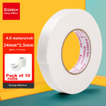 COMIX foam double-sided tape/foam tape/sponge adhesive 10 rolls 24mm*5y (4.5m)*2.5mm office supplies EP008