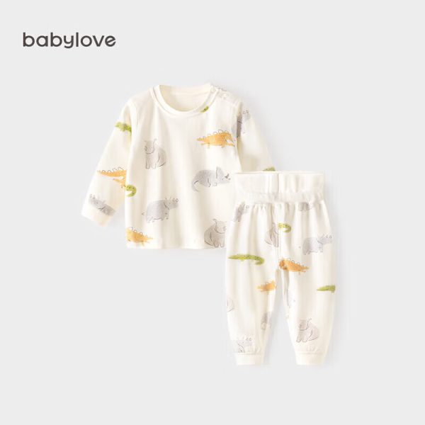 Babylove newborn half back coat spring and autumn tops belly protection pure cotton baby pajamas 0-6 early newborn baby monk clothes
