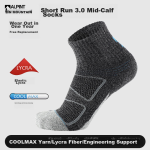 ALPINT MOUNTAIN Elmont CoolMax marathon professional running socks men's mountaineering socks hiking socks mid-tube sports socks