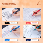 Deli 0.5mm/2B metal automatic pencil movable lead low center of gravity not easy to break the core student stationery exam drawing office marking signature single pen - Image 4