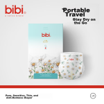 Bibi Pure Planet Mini Diapers L Size 20 Pieces (9-14kg) Diapers Ultra-thin Breathable Night Use Portable Pack [Brand Direct Supply, Reassuring Quality]