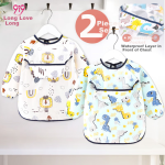 9i9 baby eating overalls summer sleeveless waterproof children's bibs eating anti-dirty clothes apron can be disassembled and used A69 duck