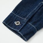 ASK JUNIOR Boys Jacket 2025 Spring Medium and Large Children's Denim Jacket Children's Contrast Color Jacket Trendy Blue 160 - Image 6