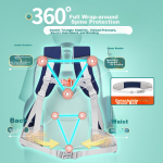 Babycare Art Master Pull-Up Pants Growth Pants XL Size 28 Pieces (12-17kg) Baby Diapers Instant Dryness Breathable - Image 4