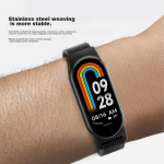 BHO suitable for apple watch strap apple watch s10/ultra2/s9/se nylon braided loop strap iwatch s8/7/6/5/4 buckle watch strap - Image 7