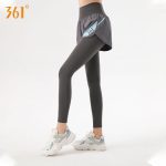 361° sports pants suit women's fitness pants fake two-piece yoga pants women's high waist hip-lifting slimming yoga clothes running - Image 2