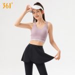 361° yoga pants cover skirt to prevent exposure one-piece outer wear sports hip-covering skirt short skirt yoga skirt cover running cover skirt - Image 7