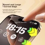 ALittleFlower is suitable for Apple 16pro anti-peep tempered film iPhone16pro mobile phone anti-peep film anti-fall anti-fingerprint ultra-thin HD full screen full coverage film enhanced version - Image 2
