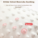 9i9 baby blanket summer thin baby swaddle single newborn swaddle pure cotton A-type swaddle anti-startle delivery room swaddle 298 - Image 6