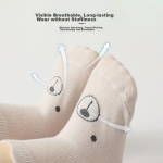 9i9 baby floor socks spring and autumn baby socks non-slip toddler socks cool combed cotton loose mouth 5 pairs 0-1 years old A90 - Image 7