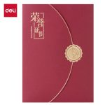Deli click gel pen signature pen 0.5mm bullet pen click pen office supplies black 12 pieces/box S06 - Image 4