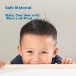 Deli Baby anti-collision strip 35mm*4m*12mm refrigerator sticker with double-sided adhesive infant protection beige thick L-shaped JF95 - Image 6