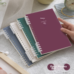 Faramont 4-book set/B5 horizontal lined loose-leaf notebook with detachable refill coil notebook for junior and senior high school students, postgraduate entrance examination diary, printed type