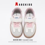 ABC KIDS children's shoes for boys and girls all-match white shoes sports shoes children's lightweight German training shoes casual shoes 3064 white powder blue 29 - Image 4