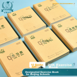 Shuxing 16k thick homework registration book 48 sheets for primary school students to use for grades 1, 2 and 3 to record homework. Cute copying homework record homework book teaching material 3 books - Image 3