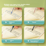 Deli eye protection homework book 4 books A5/30 sheets 224 grid composition book primary school homework book notebook PFA530 - Image 7